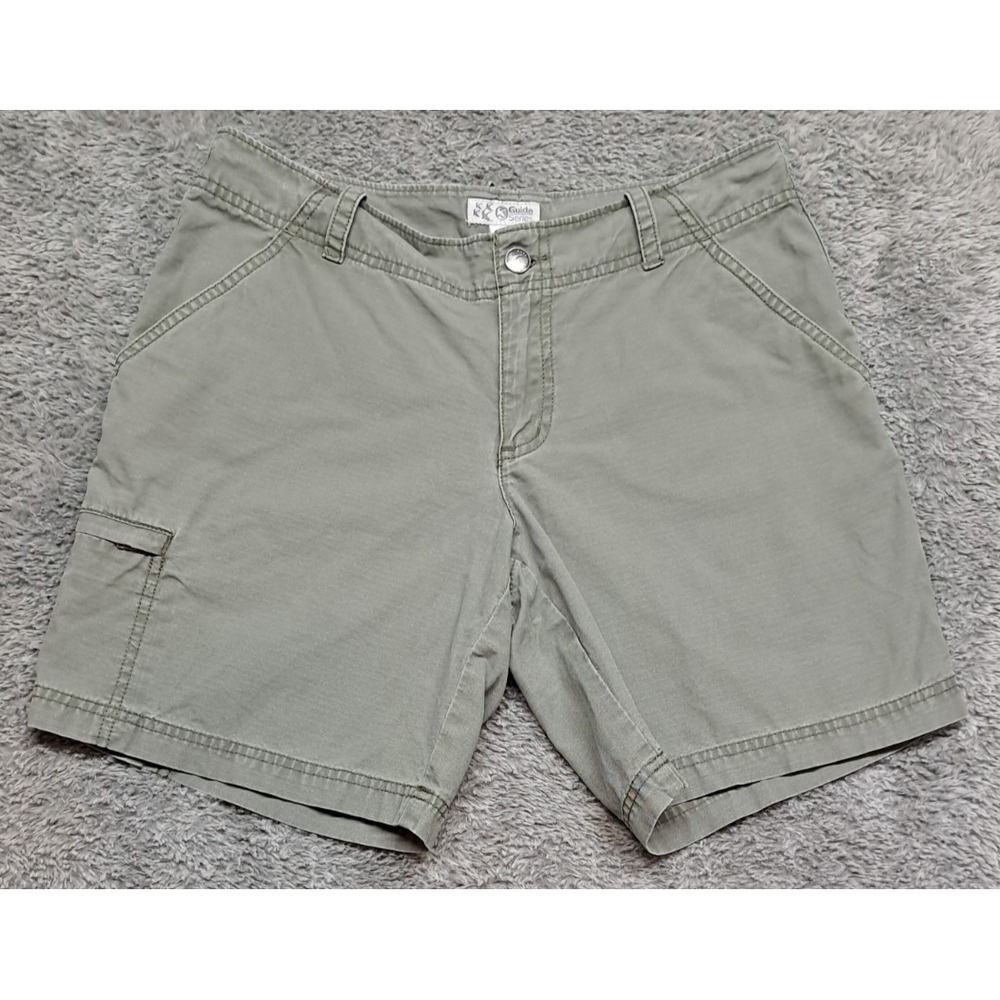 Guide Series Shorts Womens Sz 4Khakis Outdoor Hiking Ripstop Cargo Pockets - Picture 2 of 9